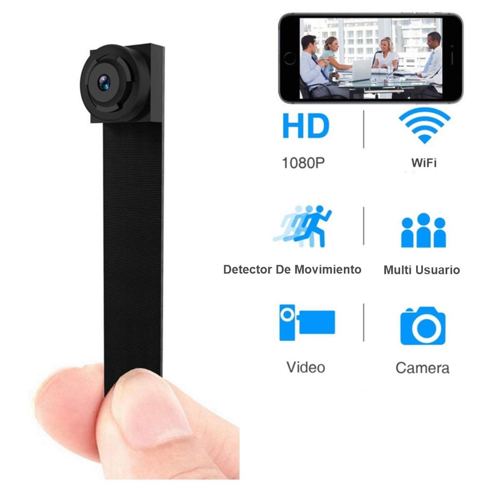 Mini Cámara Espía Seisa Wifi IP66 HD 1080p Interiores