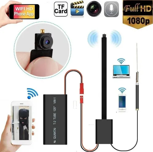 Mini Cámara Espía Seisa Wifi IP66 HD 1080p Interiores